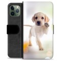 iPhone 11 Pro Premium Portemonnee Hoesje - Hond