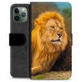 iPhone 11 Pro Premium Portemonnee Hoesje - Leeuw