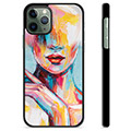 iPhone 11 Pro Beschermende Cover - Abstract Portret