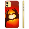 iPhone 11 TPU Case - Hart Silhouet