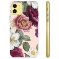iPhone 11 TPU Case - Romantische Bloemen