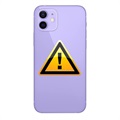 iPhone 12 Batterij Cover Reparatie - incl. frame - Paars