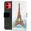 iPhone 12 mini Premium Wallet Case - Parijs