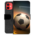 iPhone 12 mini Premium Wallet Case - Voetbal