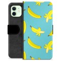 iPhone 12 Premium Wallet Case - Bananen