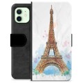 iPhone 12 Premium Wallet Case - Parijs
