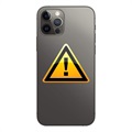 iPhone 12 Pro Batterij Cover Reparatie - incl. frame - Zwart