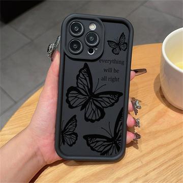 iPhone 12 Pro Max TPU-hoesje met vlinderprint