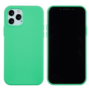 iPhone 12 Pro Max Liquid Silicone Hoesje - Groen