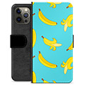 iPhone 12 Pro Max Premium Portemonnee Hoesje - Bananen