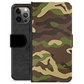 iPhone 12 Pro Max Premium Wallet Hoesje - Camouflage