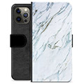 iPhone 12 Pro Max Premium Wallet Case - Marmer