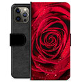 iPhone 12 Pro Max Premium Portemonnee Hoesje - Roze