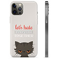 iPhone 12 Pro Max TPU-hoesje - Angry Cat