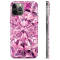 iPhone 12 Pro Max TPU-hoesje - Roze Kristal