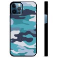 iPhone 12 Pro Beschermende Cover - Blauwe Camouflage