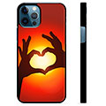 iPhone 12 Pro Beschermende Cover - Hart Silhouet