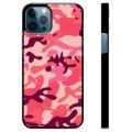 Beschermhoes voor iPhone 12 Pro - Roze Camouflage