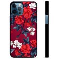 iPhone 12 Pro Beschermende Cover - Vintage Bloemen