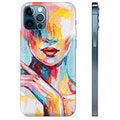 iPhone 12 Pro TPU Case - Abstract Portret