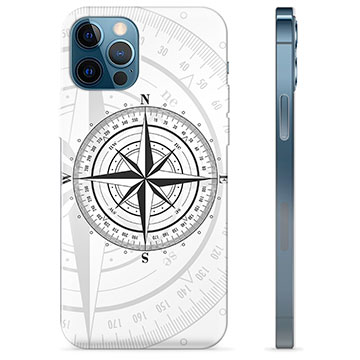 iPhone 12 Pro TPU-hoesje - Kompas