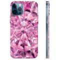 iPhone 12 Pro TPU Case - Roze Kristal
