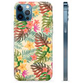 iPhone 12 Pro TPU Case - Roze Bloemen