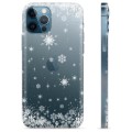 iPhone 12 Pro TPU-hoesje - Sneeuwvlokken