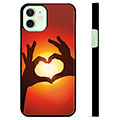 iPhone 12 Beschermende Cover - Hart Silhouet