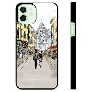 iPhone 12 Beschermende Cover - Italië Straat