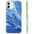iPhone 12 TPU Case - Kleurrijk Marmer