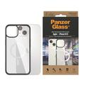 iPhone 13/14/15 PanzerGlass ClearCase MagSafe Antibacteriële hoes - Zwart / Helder