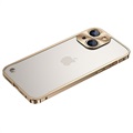 iPhone 13 Mini metalen bumper met achterkant van gehard glas