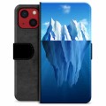 iPhone 13 Mini Premium Portemonnee Hoesje - Iceberg