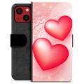 iPhone 13 Mini Premium Portemonnee Hoesje - Liefde