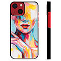 iPhone 13 Mini Beschermende Cover - Abstract Portret