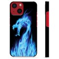 iPhone 13 Mini-beschermhoes - Blue Fire Dragon