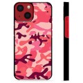iPhone 13 Mini Beschermhoes - Roze Camouflage