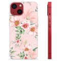 iPhone 13 Mini TPU Case - Aquarel Bloemen