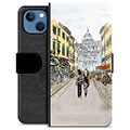 iPhone 13 Premium Portemonnee Hoesje - Italië Straat