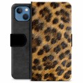 iPhone 13 Premium Wallet Case - Luipaard