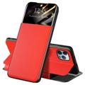 iPhone 13 Pro Front Smart View Flip Case - Rood
