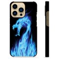 Beschermhoes voor iPhone 13 Pro Max - Blue Fire Dragon