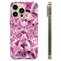 iPhone 13 Pro Max TPU Case - Roze Kristal