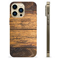 iPhone 13 Pro Max TPU Hoesje - Hout