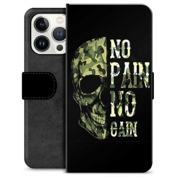 iPhone 13 Pro Premium Wallet Case - Geen pijn, geen winst