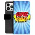 iPhone 13 Pro Premium Portemonnee Hoesje - Super Dad