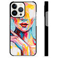 iPhone 13 Pro Beschermende Cover - Abstract Portret