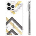 iPhone 13 Pro TPU-hoesje - Abstract marmer