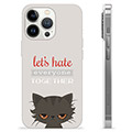 iPhone 13 Pro TPU-hoesje - Angry Cat
